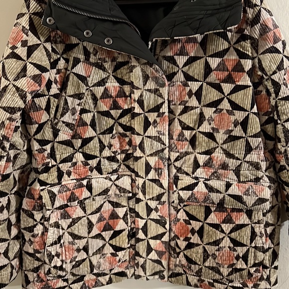 Free People Rustic Cord Parka Jacket NWOT Size XS (Runs big) - Picture 3 of 10